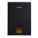 Rhodia Ntpd Black A4 80bl 80g lijn-/ St.