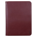 Rhodia large zipped-portfolio BURGUNDYA4/ Pc.