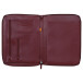 Rhodia large zipped-portfolio BURGUNDYA4/ Pc.