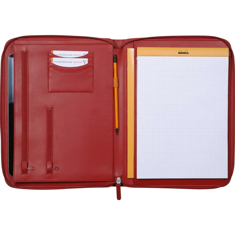Rhodia schrijfmap groot klaproos A4-/...
