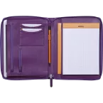 Rhodiarama petit conférencier pour bloc ou carnet format A5 - Aubergine/ Pce