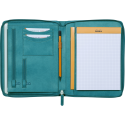 Rhodia small zipped-portfolio PEACOCK A5/ Pc.