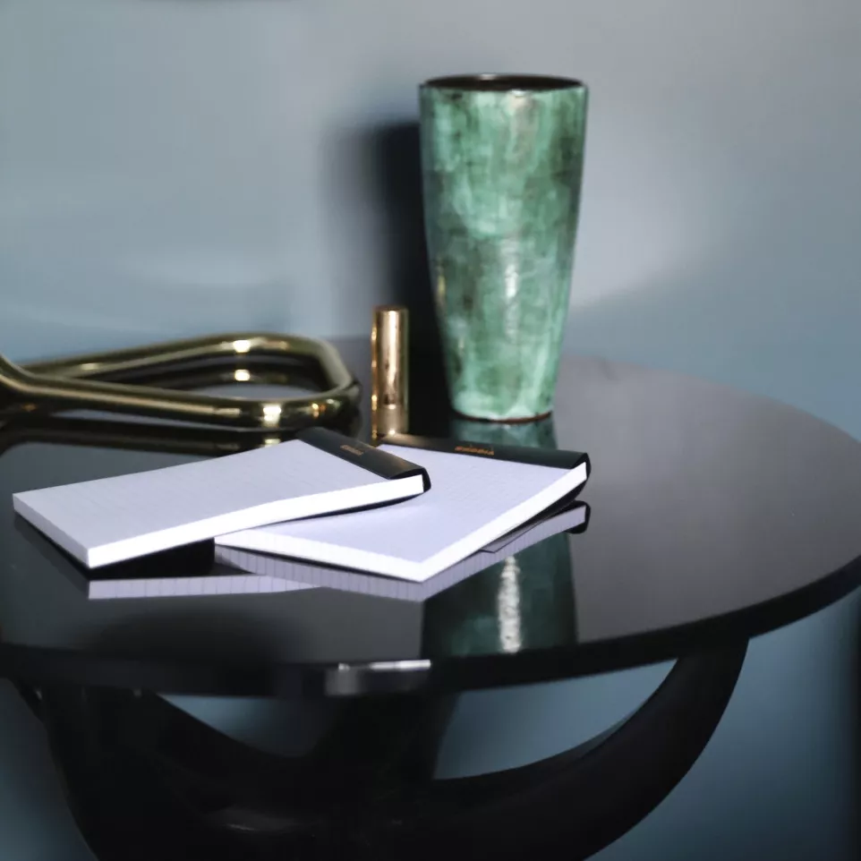 Rhodia Black Stapled Pad No16, 80sh,...