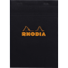 Rhodia Black Head Stapled Pad No16, 5x5 Squared, A5/ Pc.