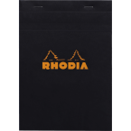 Rhodia Black Head Stapled...
