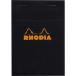 Bloc agrafé Rhodia N°13 10,5x14,8 cm 80 feuillets petits carreaux 5x5 80g/ Pce