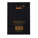 Bloc agrafé Rhodia N°13 10,5x14,8 cm 80 feuillets petits carreaux 5x5 80g/ Pce