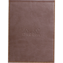 Rhodiarama blokhdr+-blok N°12 Q5x5 choco/ St.
