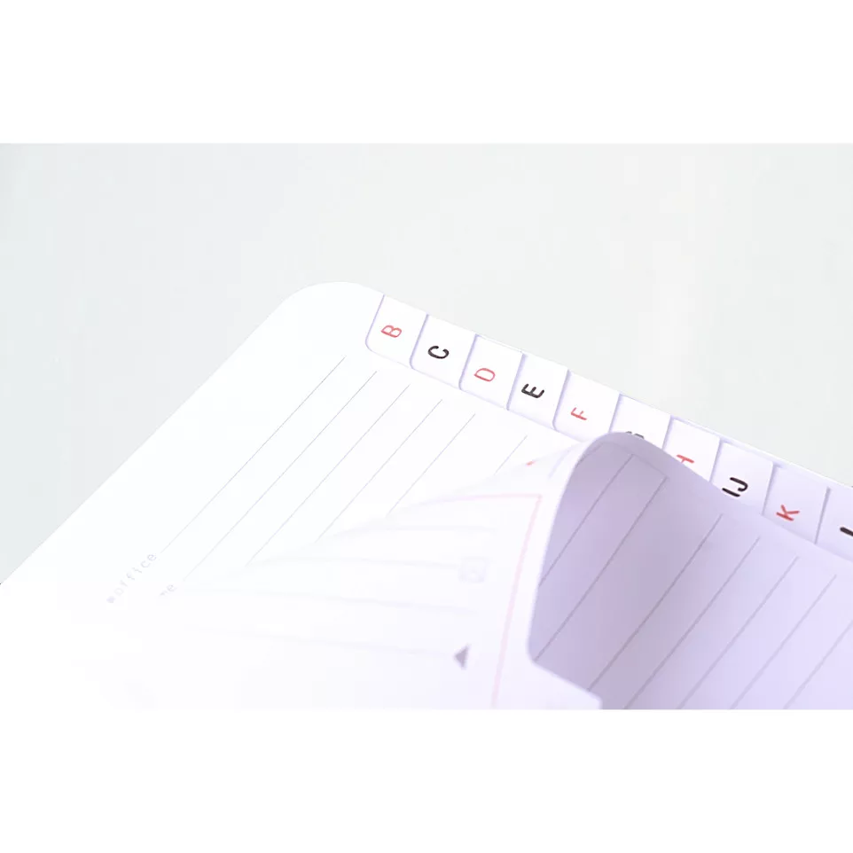 Rhodiactive Adresboek spir. A5 80bl-/...