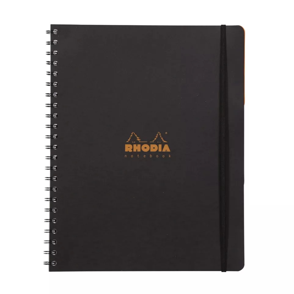 Rhodia Bus.PP Ntbk s-pir.A4+80bl 90g...