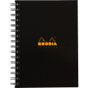 Rhodia Bus.Notebk sp-ir.A5 80bl 90g lijn/ St.