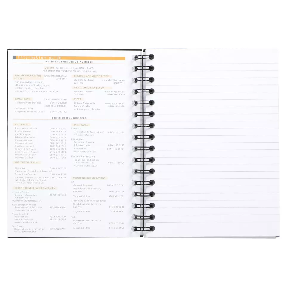 Rhodia Bus.Notebk sp-ir.A5 80bl 90g...