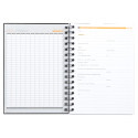 Rhodia Bus.Notebk sp-ir.A5 80bl 90g lijn/ St.