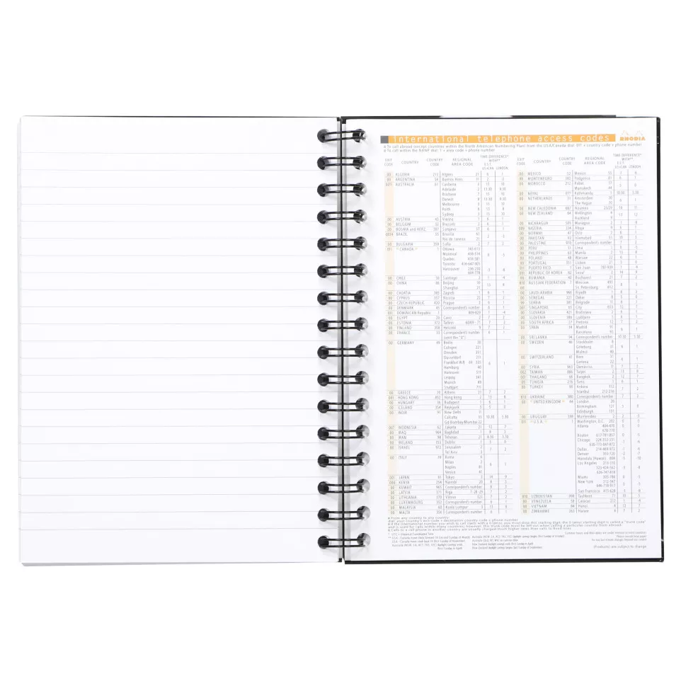 Rhodia Bus.Notebk sp-ir.A5 80bl 90g...
