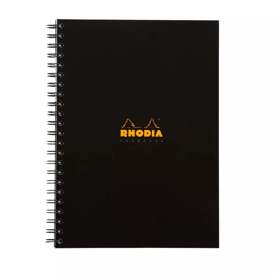 Rhodia Bus.Notebk sp-ir.A4 80bl 90g...