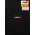 Rhodia Hardback Casebound Business Book A4, Lined Ruling, 90gsm/ Pc.