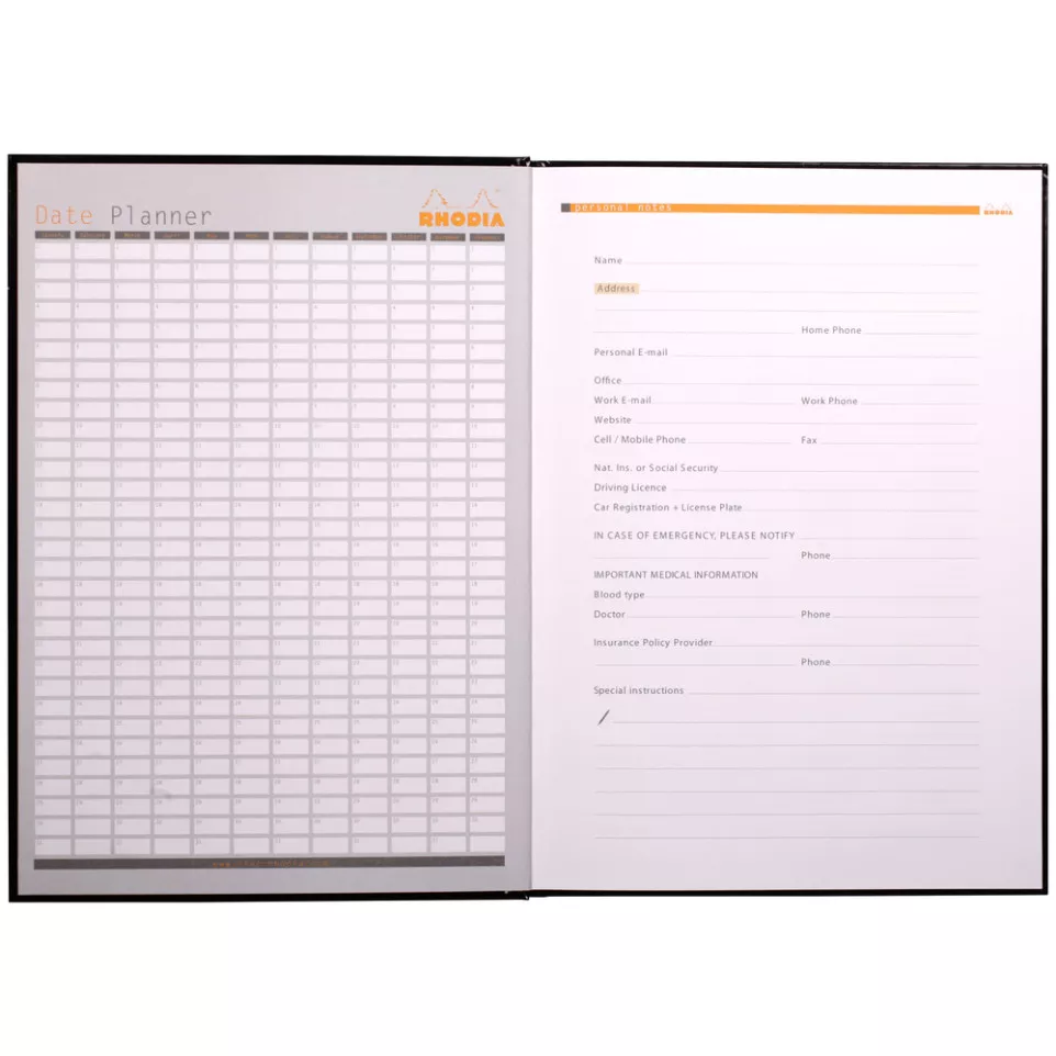 Rhodia Bus.Notebook-A4 96bl 90g lijn/...