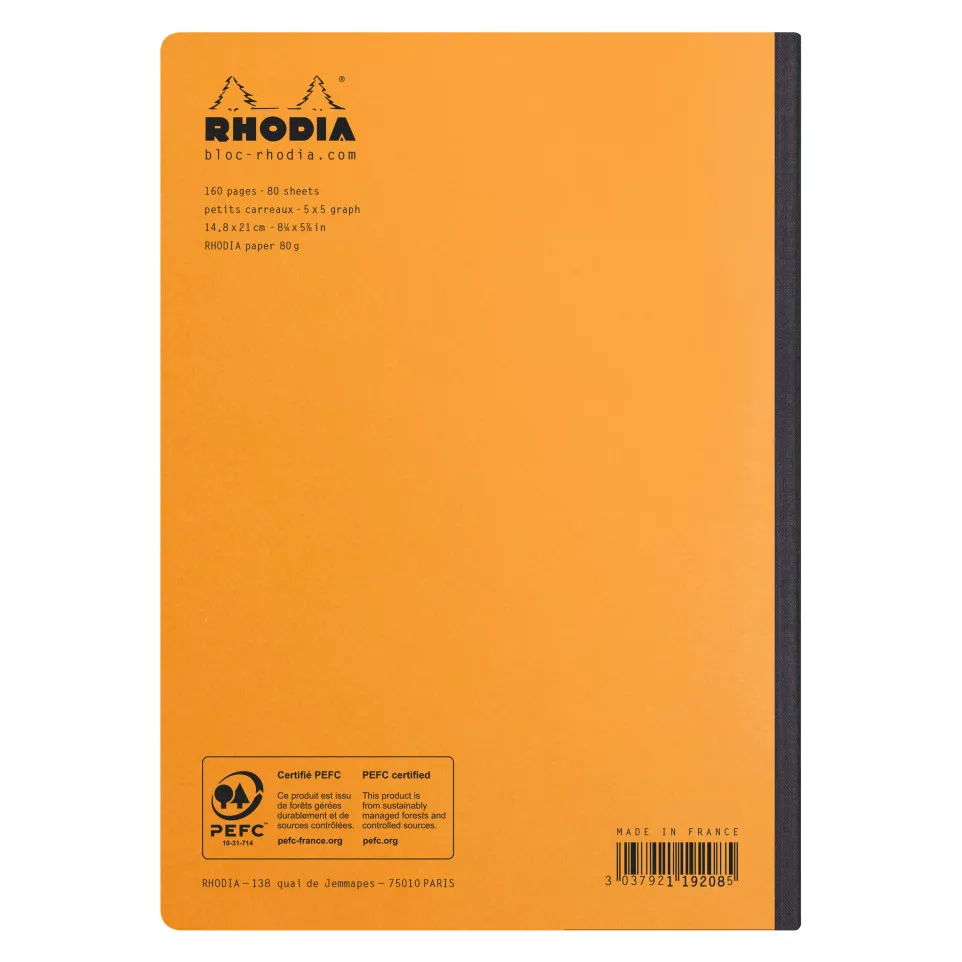 Rhodia Composition B-ook Orange A5...