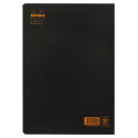 StaplNtbkA4 L48 not-detachsh Black cover/ Pc.