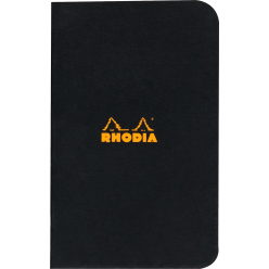 Notitiebk Black 7,5x-12...