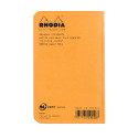 Notitiebk Orange 7,5-x12 24bl 80g  Q5x5/ St.