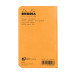Carnet piqué Rhodia Classic 7,5x12 cm 48p petits carreaux 5x5 non détachables 80g/ Pce