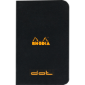 Carnet piqué Rhodia Classic 7,5x12 cm 48p dot non détachables 80g/ Pce