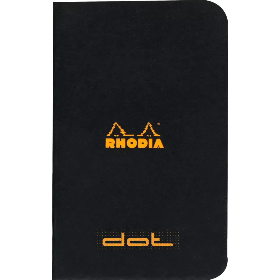Notitiebk Black 7,5x-12 24bl 80g...