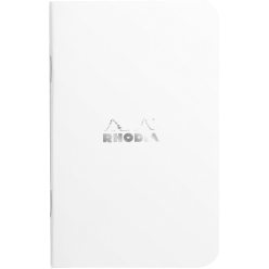 Notitiebk White 7,5x-12...