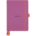 Rhodia Glbk hardc A5- 120bl 90g DOT lila/ St.