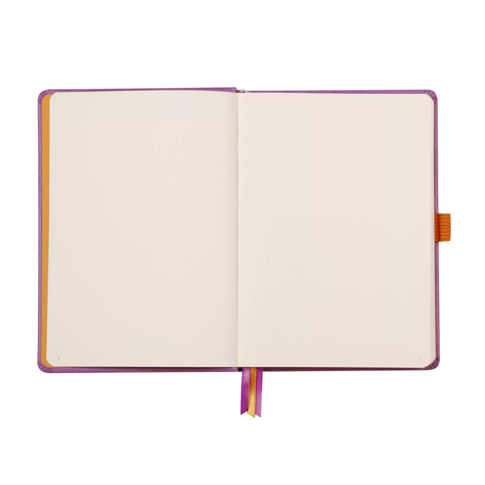 Rhodia Glbk hardc A5- 120bl 90g DOT...