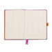 Rhodia Glbk hardc A5- 120bl 90g DOT lila/ St.