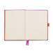 Rhodia Glbk hardc A5- 120bl 90g DOT lila/ St.