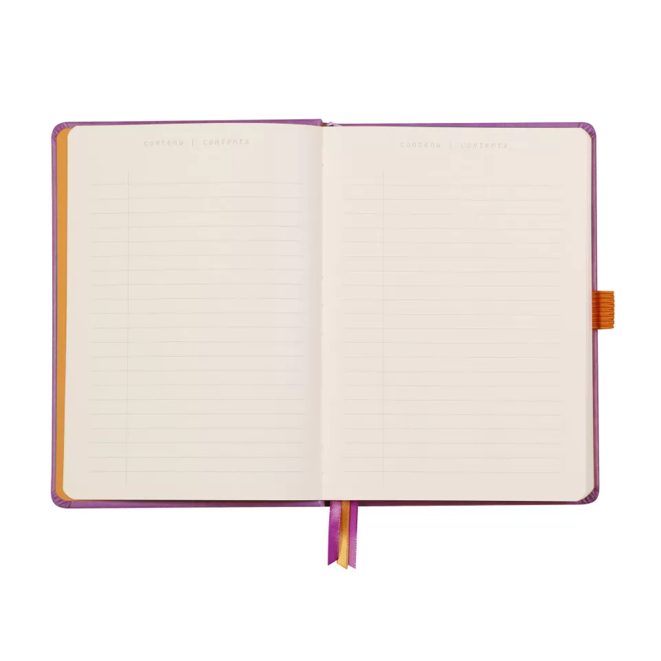 Rhodiarama Goalbook rembordé rigide...
