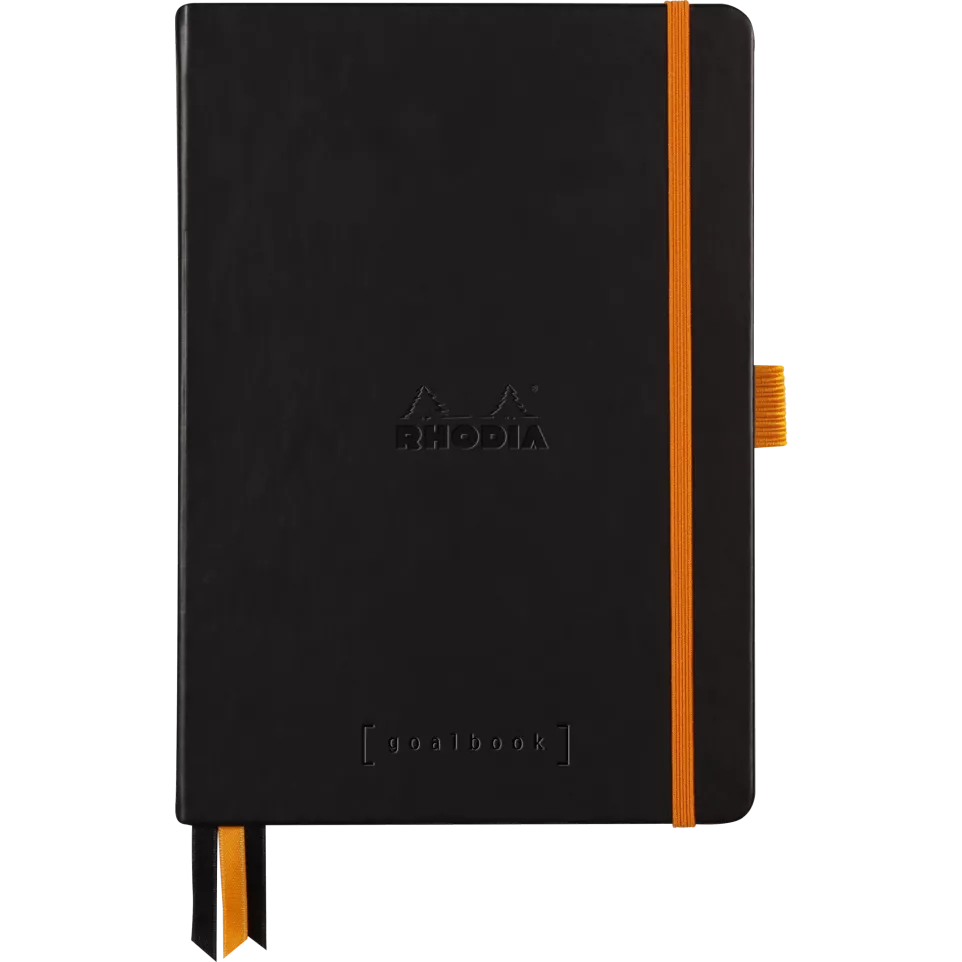 Rhodia Glbk hardc A5- 120bl 90g DOT...