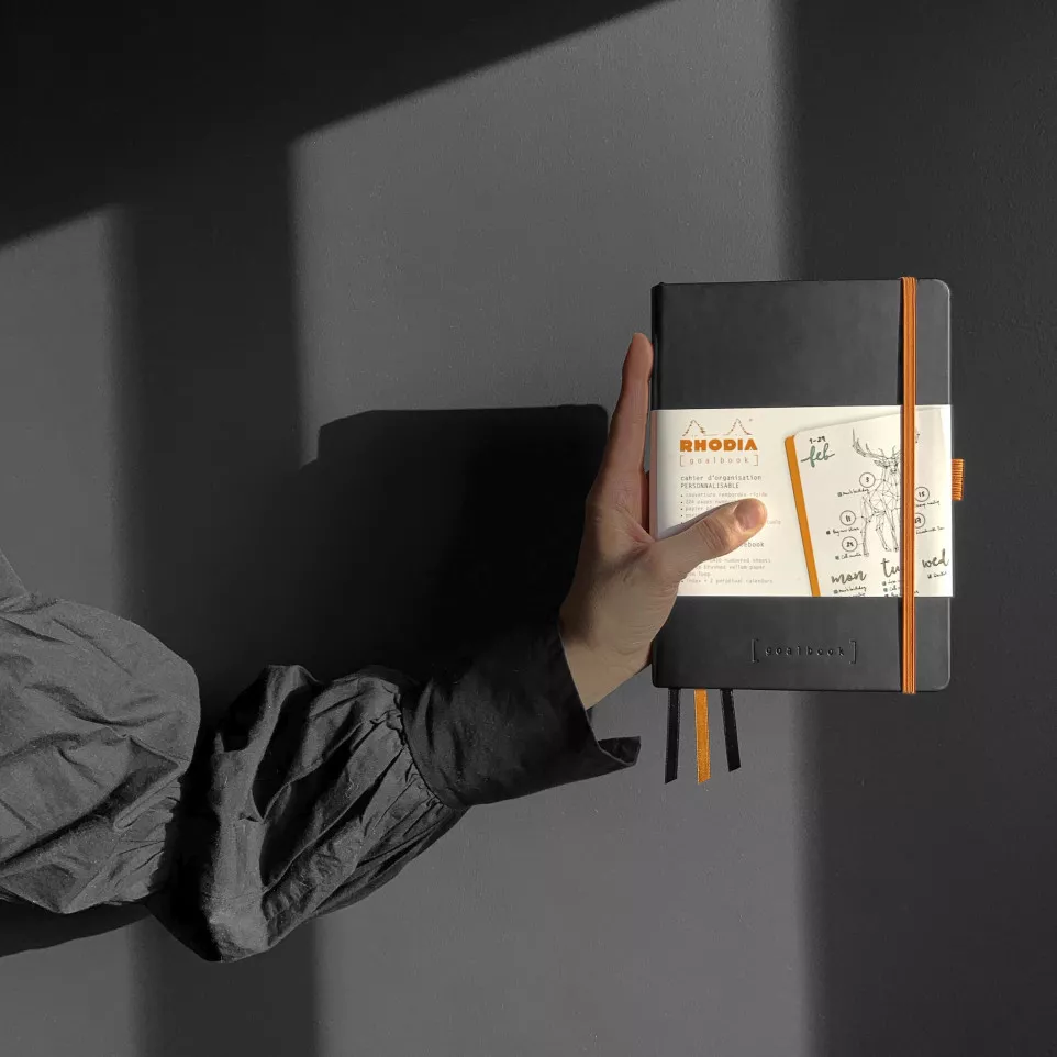 Rhodia Goalbook hard-c iv. A5 dot...