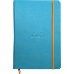 RHODIARAMA - Webnotebook A5 96sh Lined Turquoise/ Pc.