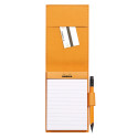 Clairefontaine Rhodiarama Notepad Cover + Notepad 8.4x11.5, Lined/ Pc.