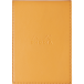 Clairefontaine Rhodiarama Notepad Cover + Notepad 11.5x15.8, 5x5 Squared/ Pc.