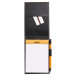 Rhodia ePURE porte-bloc avec porte-crayon + bloc N°12 petits carreaux 5x5/ Pce