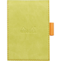 Clairefontaine Rhodiarama Notepad Cover + Notepad 8.4x11.5, 5x5 Squared/ Pc.