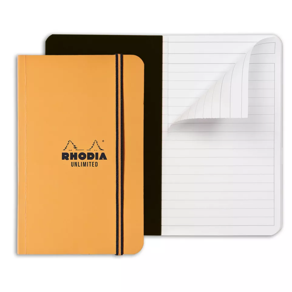 Display of 20 Rhodia- Unlimit A6...