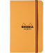 Rhodia Unlimited O&B 9x14 cm 120 pages petits carreaux 5x5 avec cadre en-tête microperforé avec élastique en présentoir de 20 pi