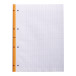 Rhodia Cursusblok A4-+ 80p 4perf 80g séyè/ St.