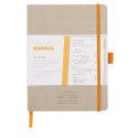 Rhodiarama Meeting A5+ 160 pages microperforé papier blanc 90g avec élastique + p-stylo/ Pce