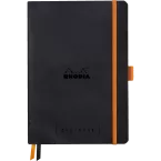 Rhodiarama Goalbook souple A5 240 pages petits carreaux 5x5 papier ivoire 90g/ Pce