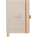 Rhodiarama Goalbk A5- 120bl 90g DOT beige/ St.