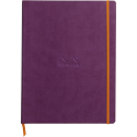 Rhodiarama cahier souple A4+ 160 pages ligné papier ivoire 90g/ Pce