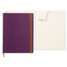Rhodiarama cahier souple A4+ 160 pages ligné papier ivoire 90g/ Pce