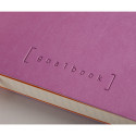 RHODIA GOALBOOK SOFT- WIT A5 DOT LILA/ St.